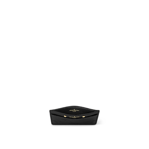 Porte-cartes Cuir Monogram Empreinte Femme Portefeuilles et petite maroquinerie Tous les portefeuilles et petite maroquinerie | LOUIS VUITTON (Zoom produit)