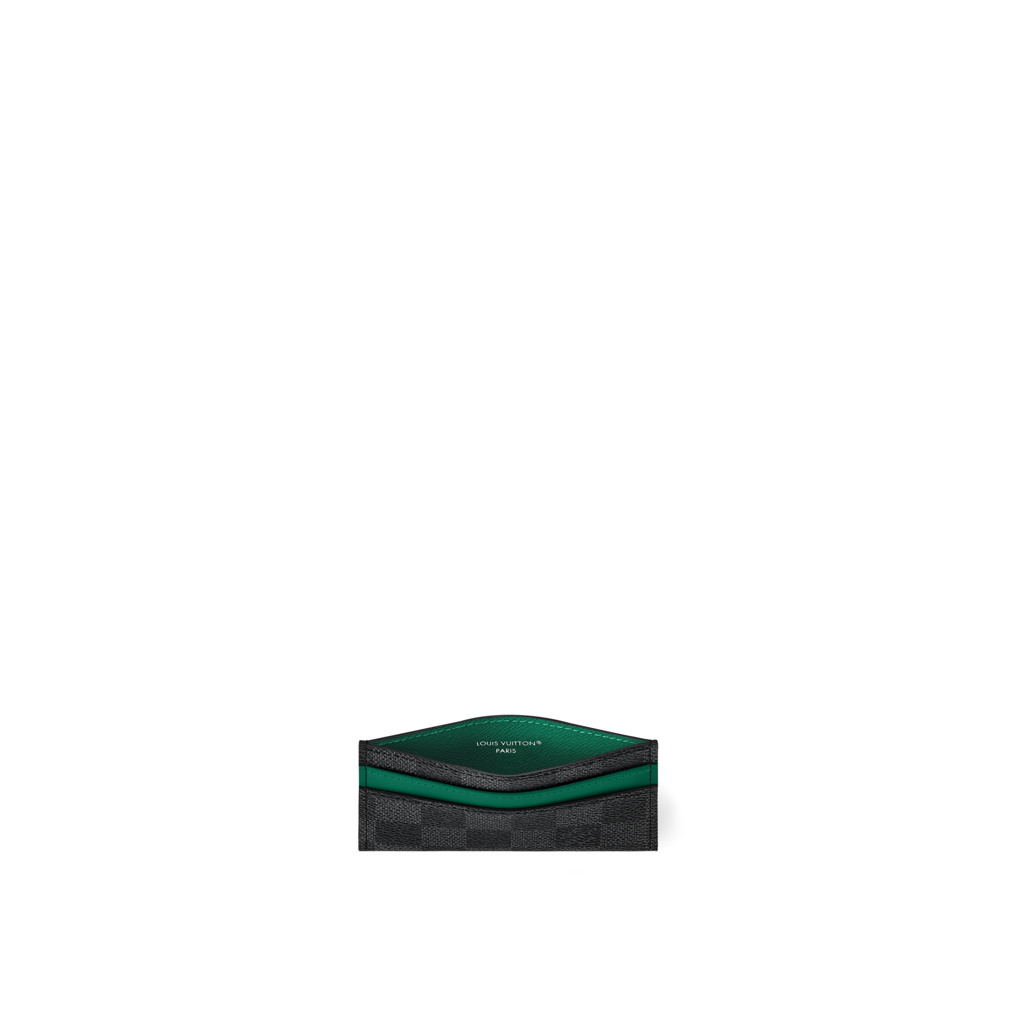 Porte-cartes double Toile Damier Graphite Sacs et Petite Maroquinerie Petite Maroquinerie Homme Porte-cartes | LOUIS VUITTON (Zoom produit)