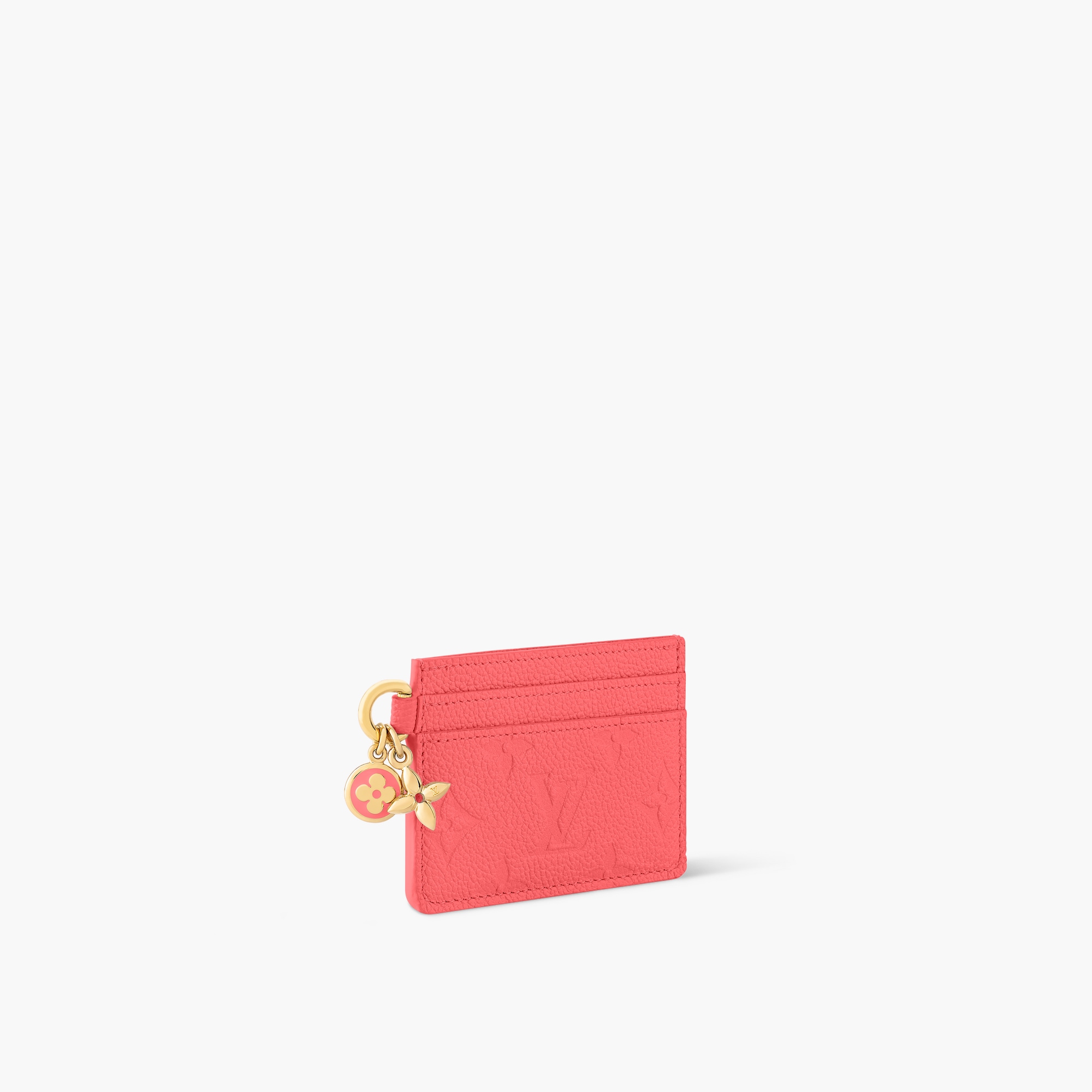 Porte-cartes LV Charms Cuir Monogram Empreinte Portefeuilles et