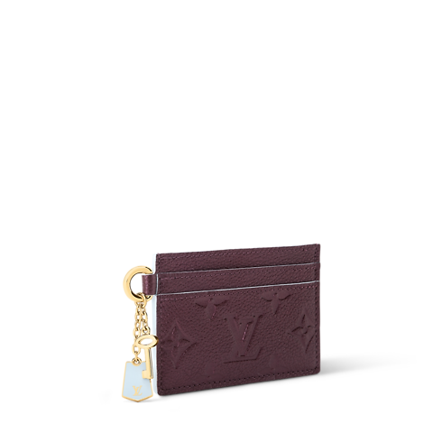 Porte-cartes LV Charms vue latérale