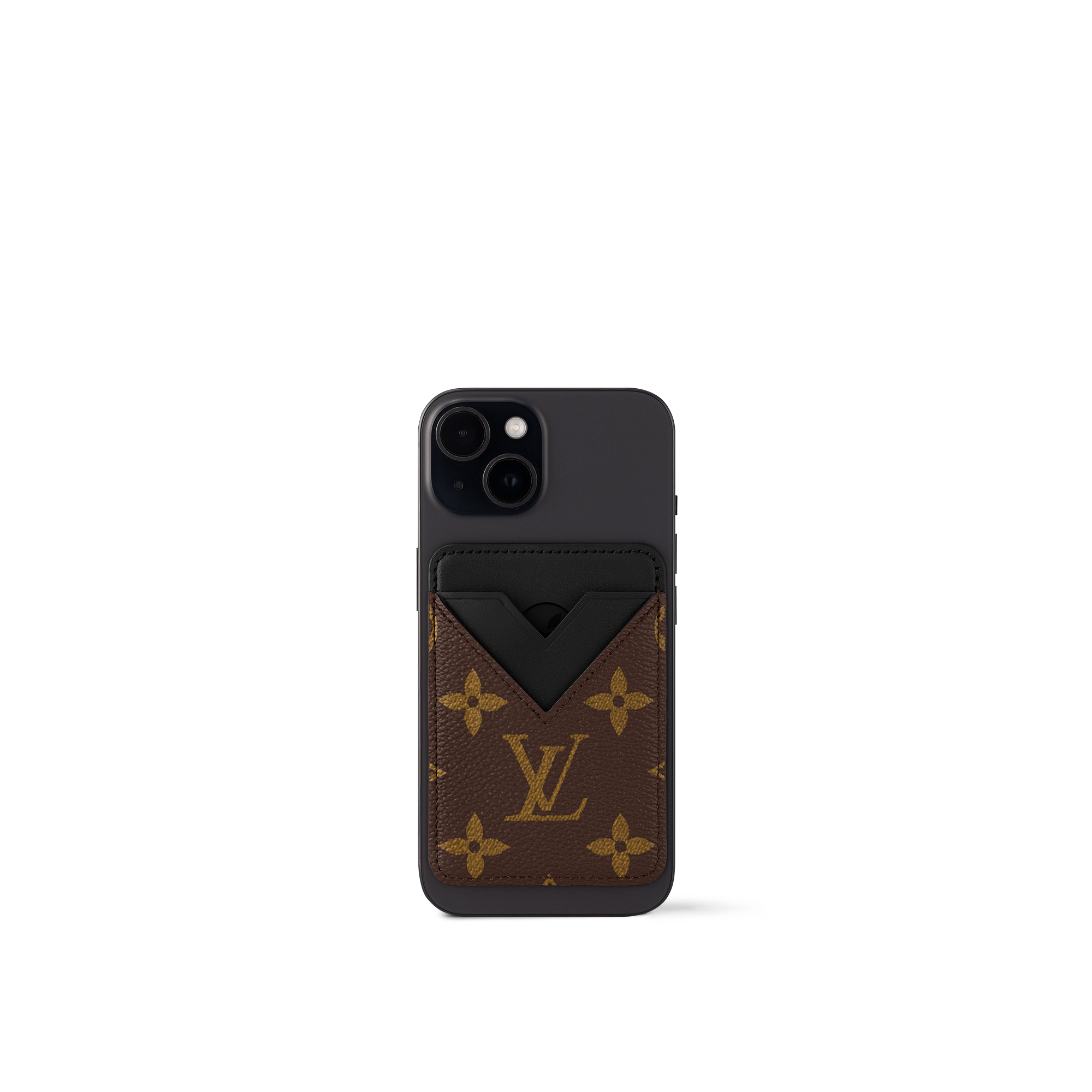 Porte-cartes Magnet Toile Monogram Macassar Malles, Voyage et Maison Objets et accessoires high-tech Accessoires pour smartphone | LOUIS VUITTON (Zoom produit)