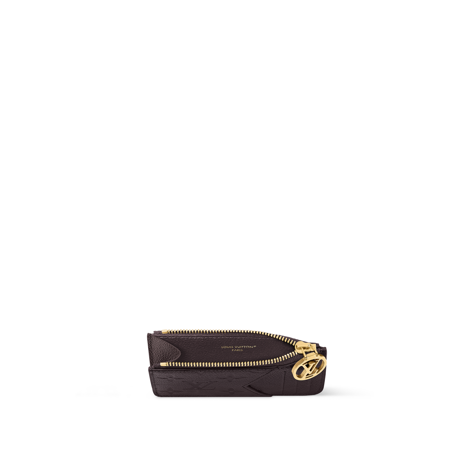 Porte-cartes Romy Cuir Monogram Empreinte Femme Portefeuilles et petite maroquinerie Porte-cartes et porte-clés | LOUIS VUITTON (Zoom produit)