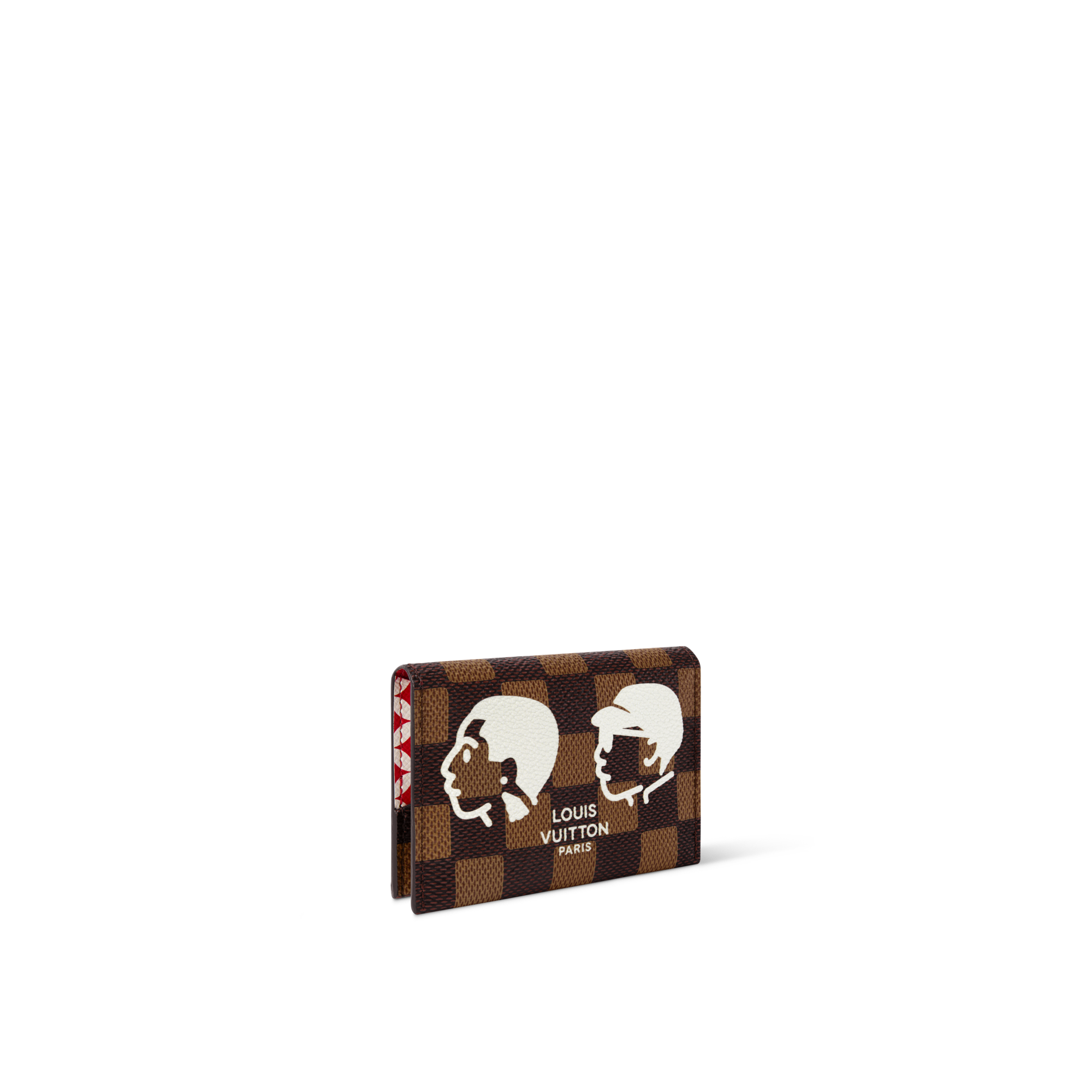 Porte-cartes Slim Toile Damier Ébène Sacs et Petite Maroquinerie Petite Maroquinerie Homme Porte-cartes | LOUIS VUITTON (Zoom produit)