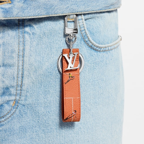 Porte-clés et bijou de sac LV Dragonne Sport S00 Homme Accessoires Porte-clés et bijoux de sacs | LOUIS VUITTON (Zoom produit)