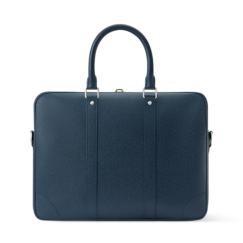 Porte-Documents Voyage PM Cuir Taïga Homme Sacs Tous les sacs | LOUIS VUITTON (Zoom produit)