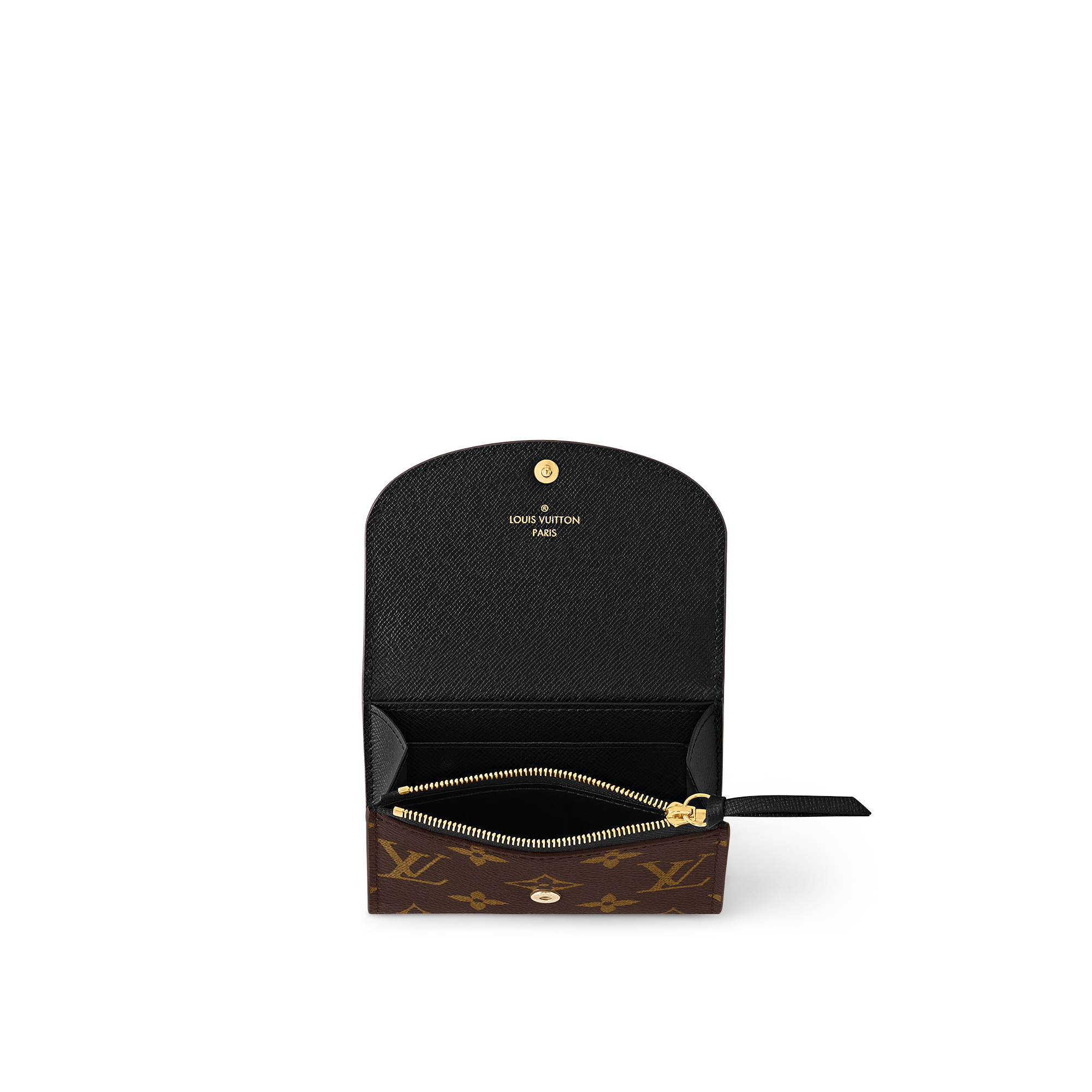 Porte-monnaie Rosalie Toile Monogram Reverse Femme Portefeuilles et petite maroquinerie Toutes les collections | LOUIS VUITTON (Zoom produit)