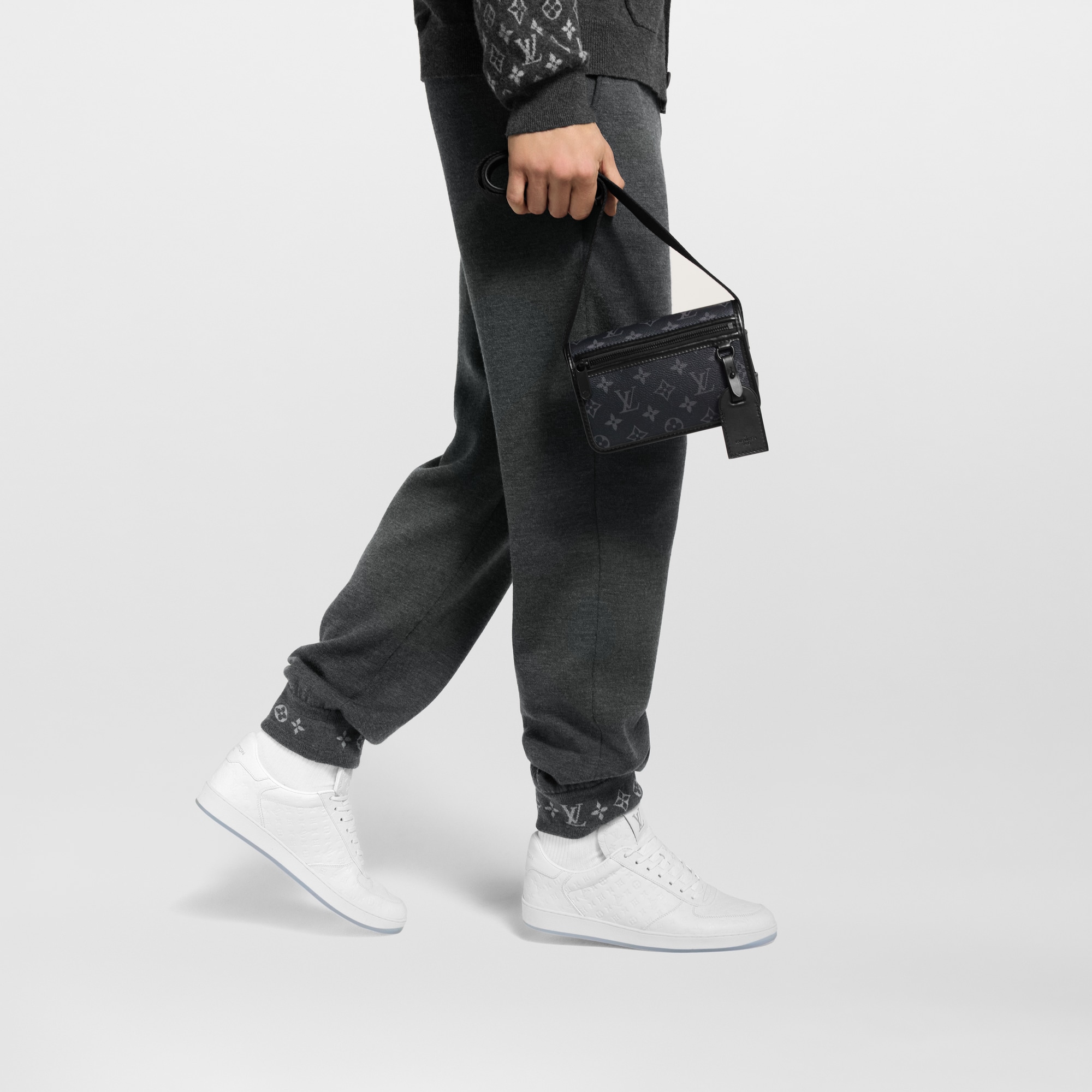 Portefeuille Bosphore Wearable Monogram Eclipse Homme Sacs Toutes les collections | LOUIS VUITTON (Zoom produit)