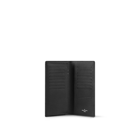 Portefeuille Brazza Monogram Eclipse Sacs et Petite Maroquinerie Personnalisation Sacs } | LOUIS VUITTON (Zoom produit)