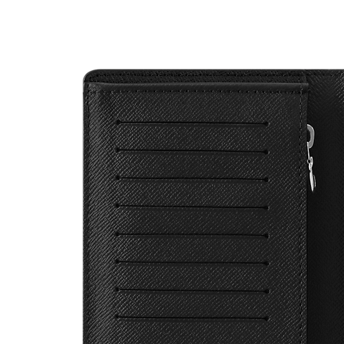 Portefeuille Brazza Monogram Eclipse Sacs et Petite Maroquinerie Personnalisation Sacs } | LOUIS VUITTON (Zoom produit)