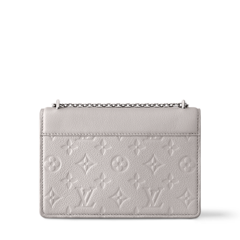 Portefeuille chaîne Rosy Cuir Monogram Empreinte Femme Portefeuilles et petite maroquinerie Pochettes et micro sacs | LOUIS VUITTON (Zoom produit)