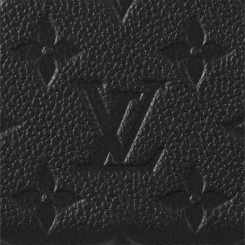 Portefeuille Clémence Cuir Monogram Empreinte Femme Portefeuilles et petite maroquinerie Tous les portefeuilles et petite maroquinerie | LOUIS VUITTON (Zoom produit)
