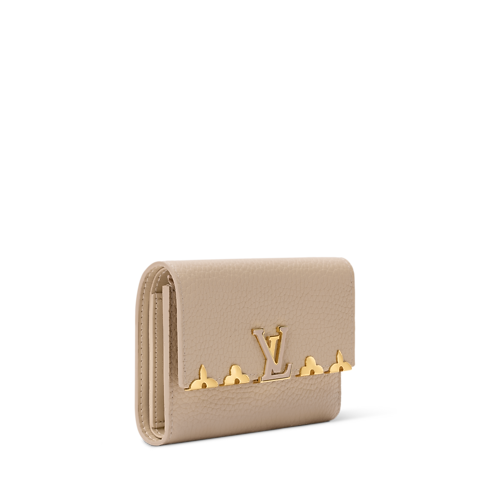 Portefeuille compact Capucines Capucines Femme Portefeuilles et petite maroquinerie Portefeuilles compacts et longs | LOUIS VUITTON (Zoom produit)