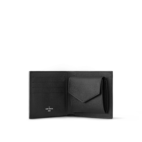 Portefeuille Marco Monogram Eclipse Homme Portefeuilles et petite maroquinerie Tous les portefeuilles et petite maroquinerie | LOUIS VUITTON (Zoom produit)