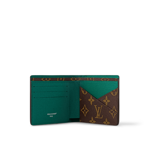 Portefeuille Multiple Toile Monogram Macassar Femme Portefeuilles et petite maroquinerie Nouveautés | LOUIS VUITTON (Zoom produit)