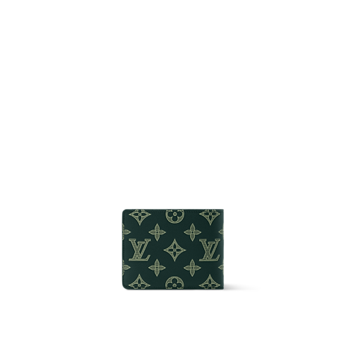 Portefeuille Multiple Cuir Monogram Shadow Sacs et Petite Maroquinerie Petite Maroquinerie Homme Portefeuilles compacts et longs | LOUIS VUITTON (Zoom produit)