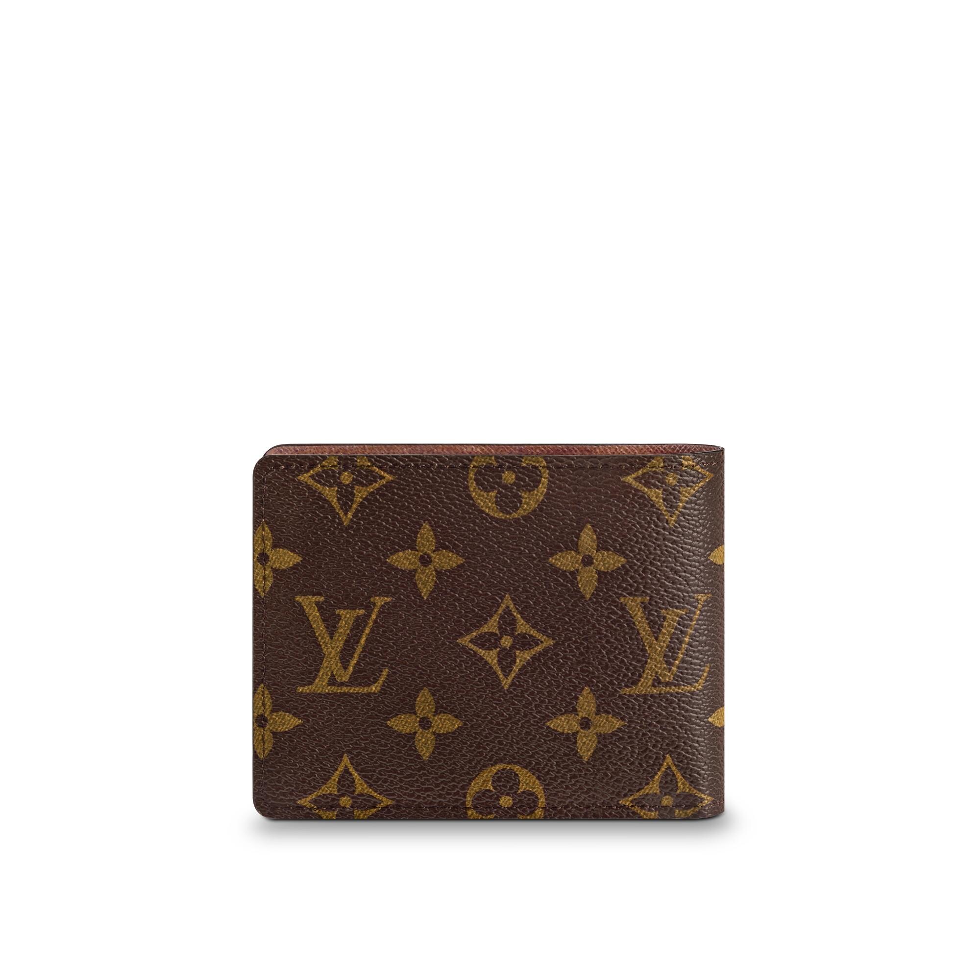 Portefeuille Multiple Toile Monogram Homme Personnalisation Petite Maroquinerie | LOUIS VUITTON (Zoom produit)
