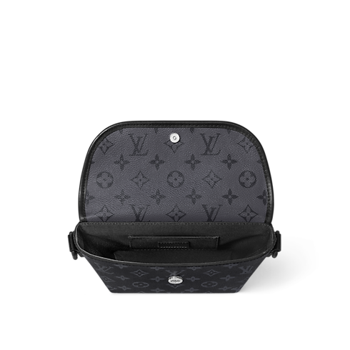 Portefeuille Pulse Wearable Monogram Eclipse Homme Sacs Toutes les collections | LOUIS VUITTON (Zoom produit)