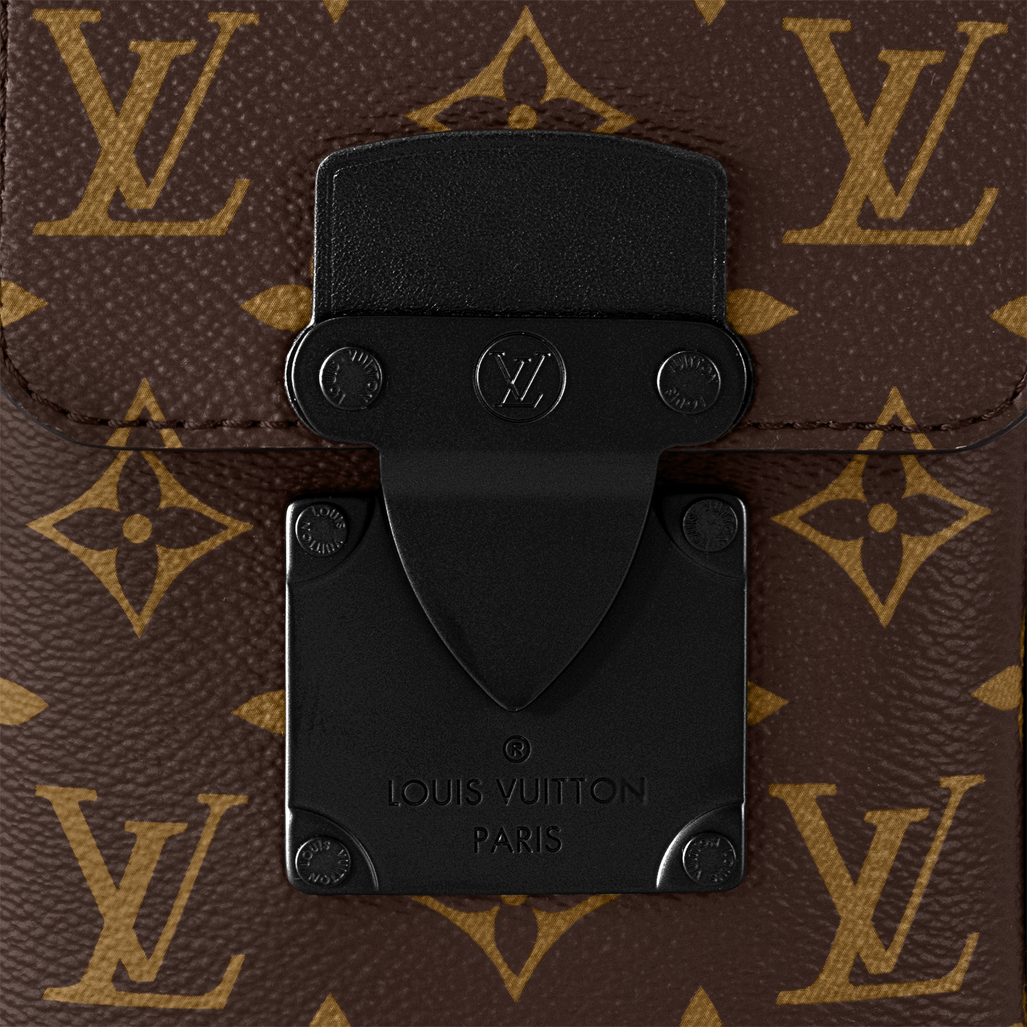 Portefeuille S-Lock Vertical Wearable Toile Monogram Macassar Homme Sacs Toutes les collections | LOUIS VUITTON (Zoom produit)