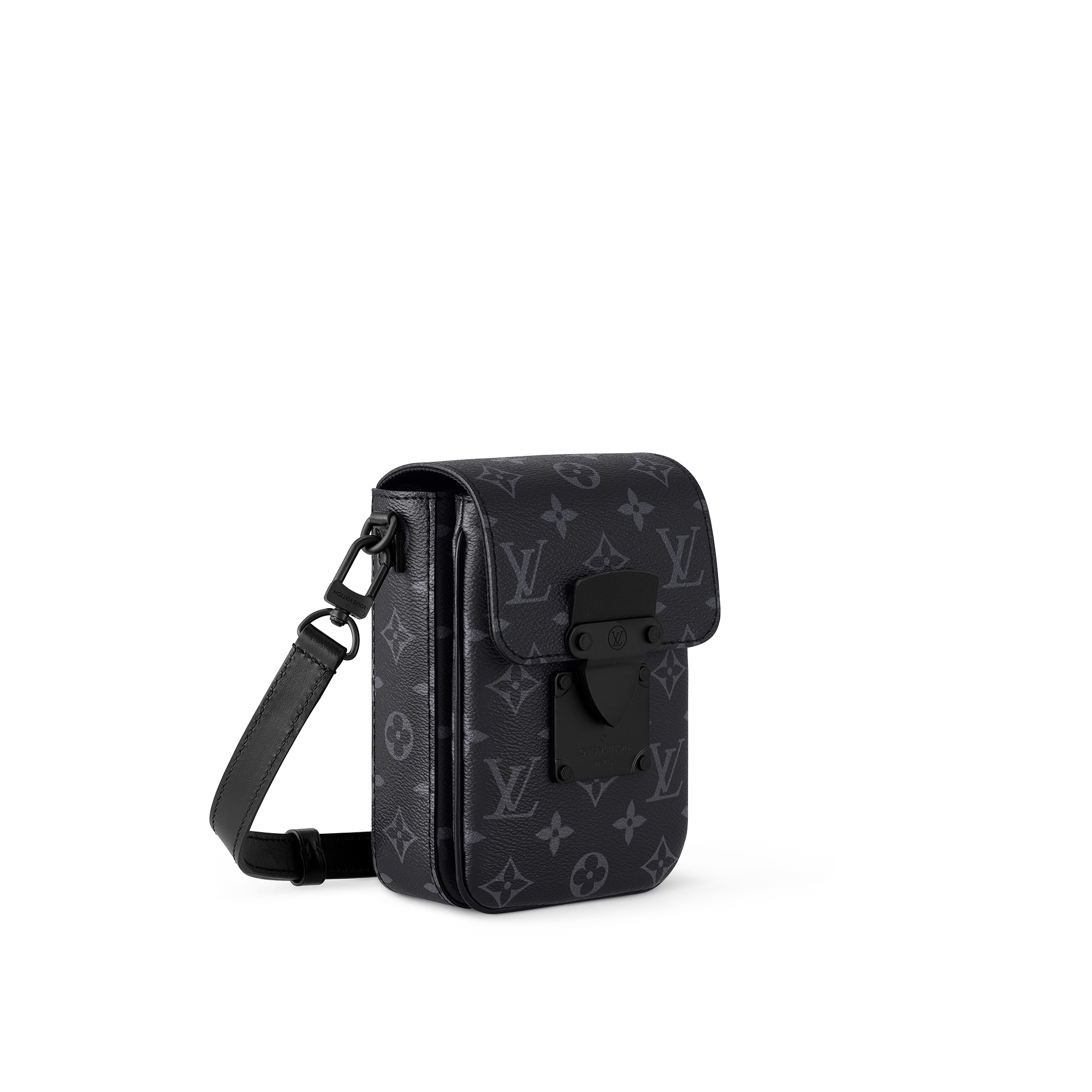 Portefeuille S-Lock Vertical Wearable Monogram Eclipse Homme Sacs Toutes les collections | LOUIS VUITTON (Zoom produit)