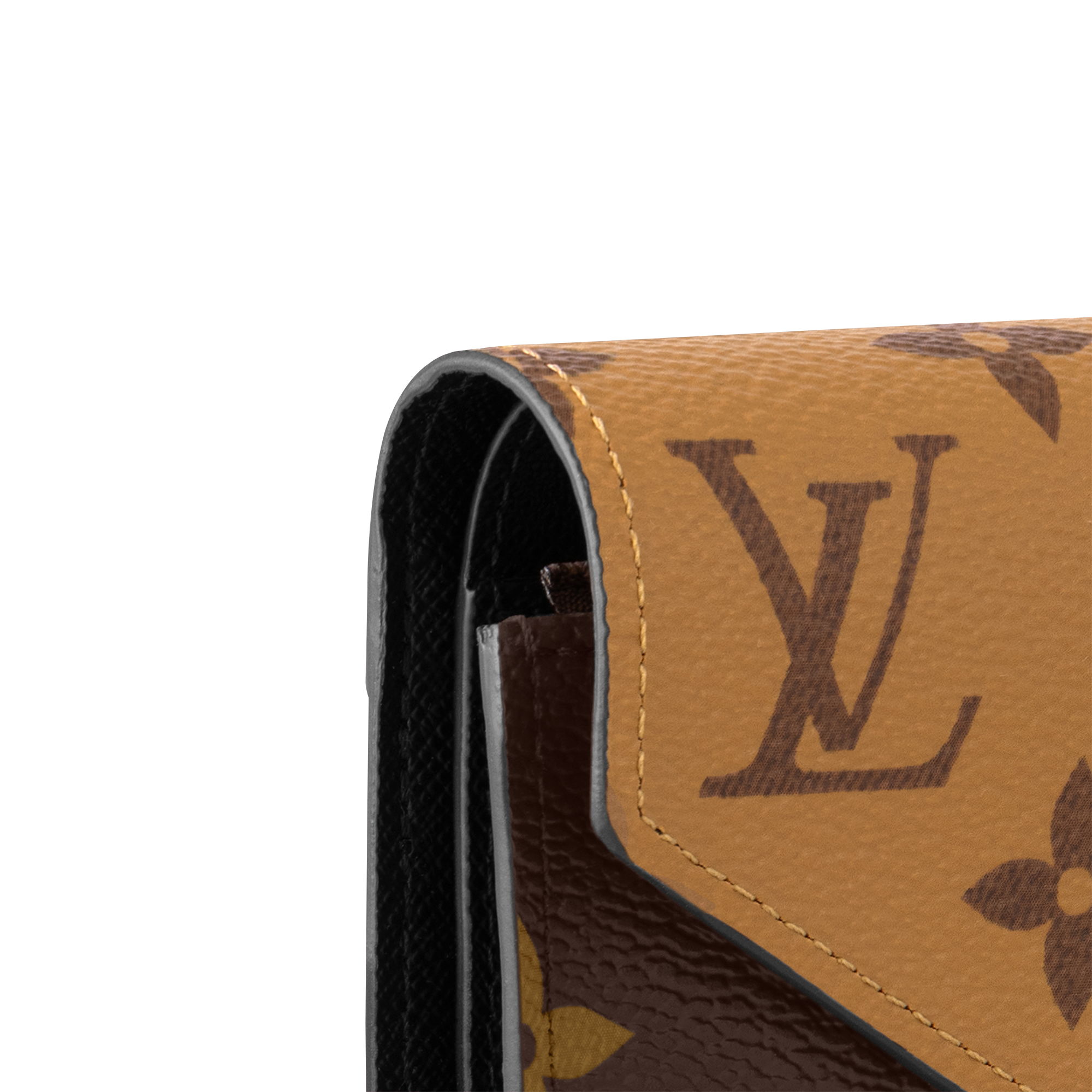 Portefeuille Victorine Toile Monogram Reverse Femme Portefeuilles et petite maroquinerie Portefeuilles compacts | LOUIS VUITTON (Zoom produit)