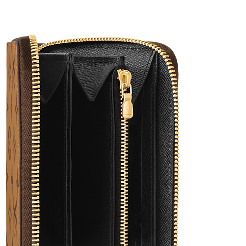 Portefeuille Zippy Toile Monogram Reverse Femme Portefeuilles et petite maroquinerie Portefeuilles longs | LOUIS VUITTON (Zoom produit)