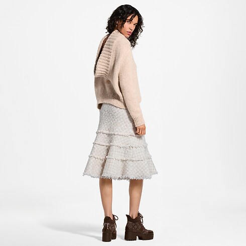 Pull à col drapé Femme Prêt-à-porter Maille | LOUIS VUITTON (Zoom produit)