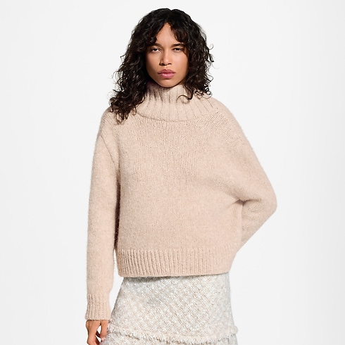 Pull à col drapé Femme Prêt-à-porter Maille | LOUIS VUITTON (Zoom produit)