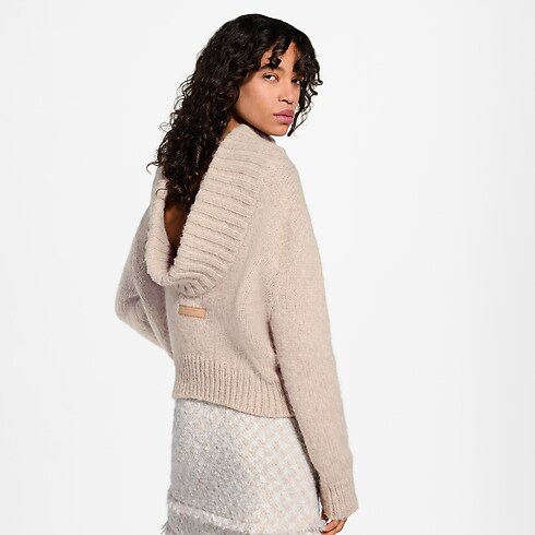 Pull à col drapé Femme Prêt-à-porter Maille | LOUIS VUITTON (Zoom produit)