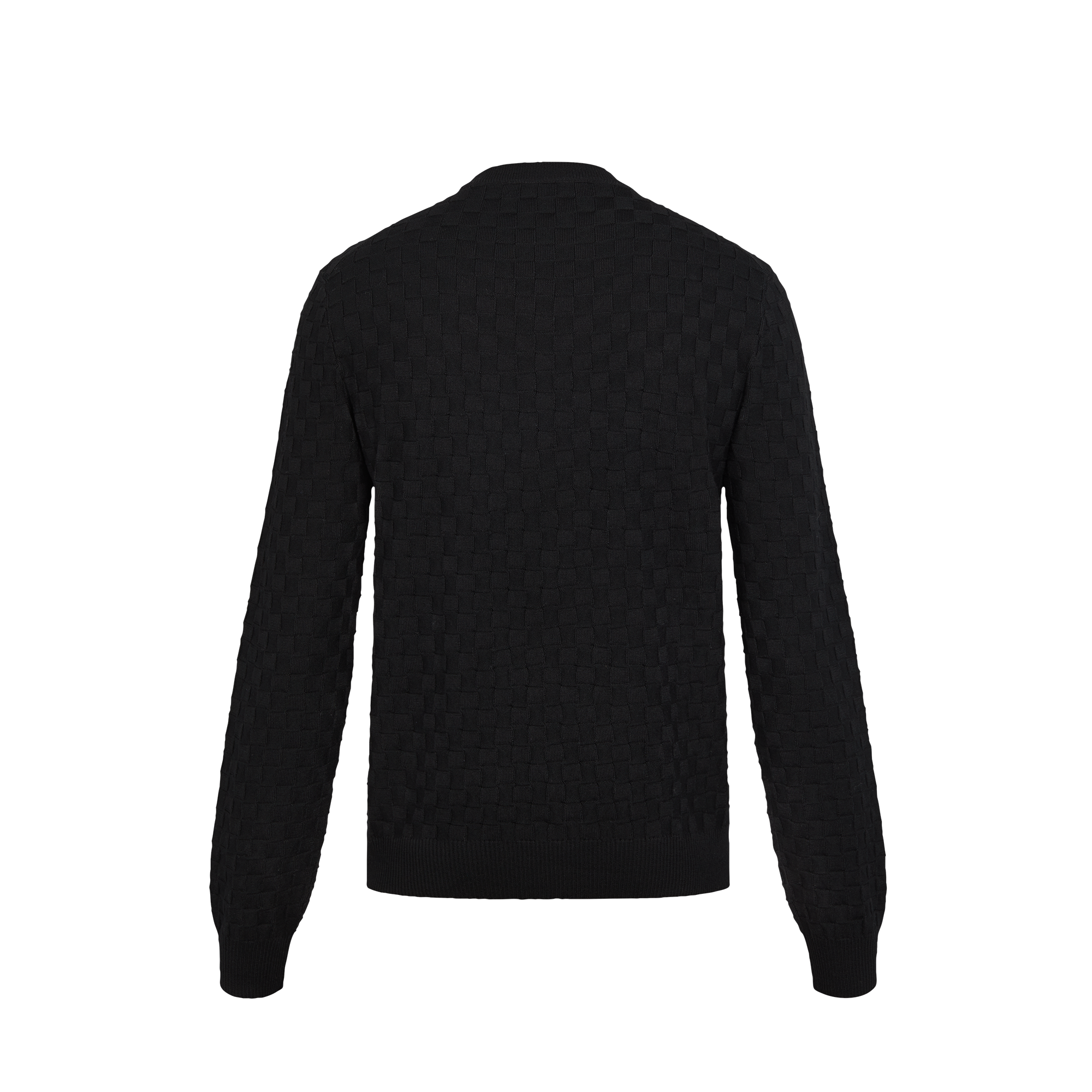 Pull à col rond et Damier  Homme Prêt-à-porter Maille et sweatshirts | LOUIS VUITTON (Zoom produit)