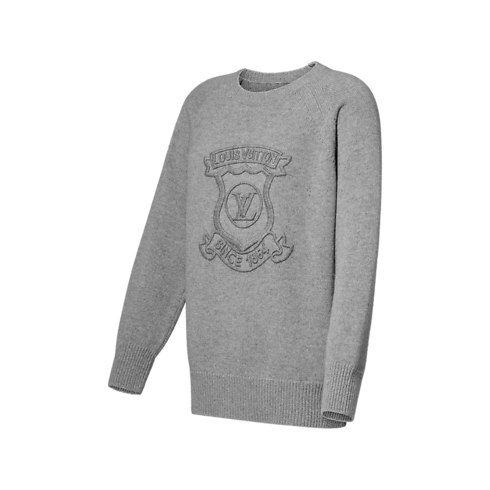Pull à écusson signature Femme Prêt-à-porter Maille | LOUIS VUITTON (Zoom produit)