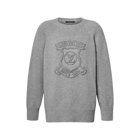 Pull à écusson signature Femme Prêt-à-porter Maille | LOUIS VUITTON (Zoom produit)