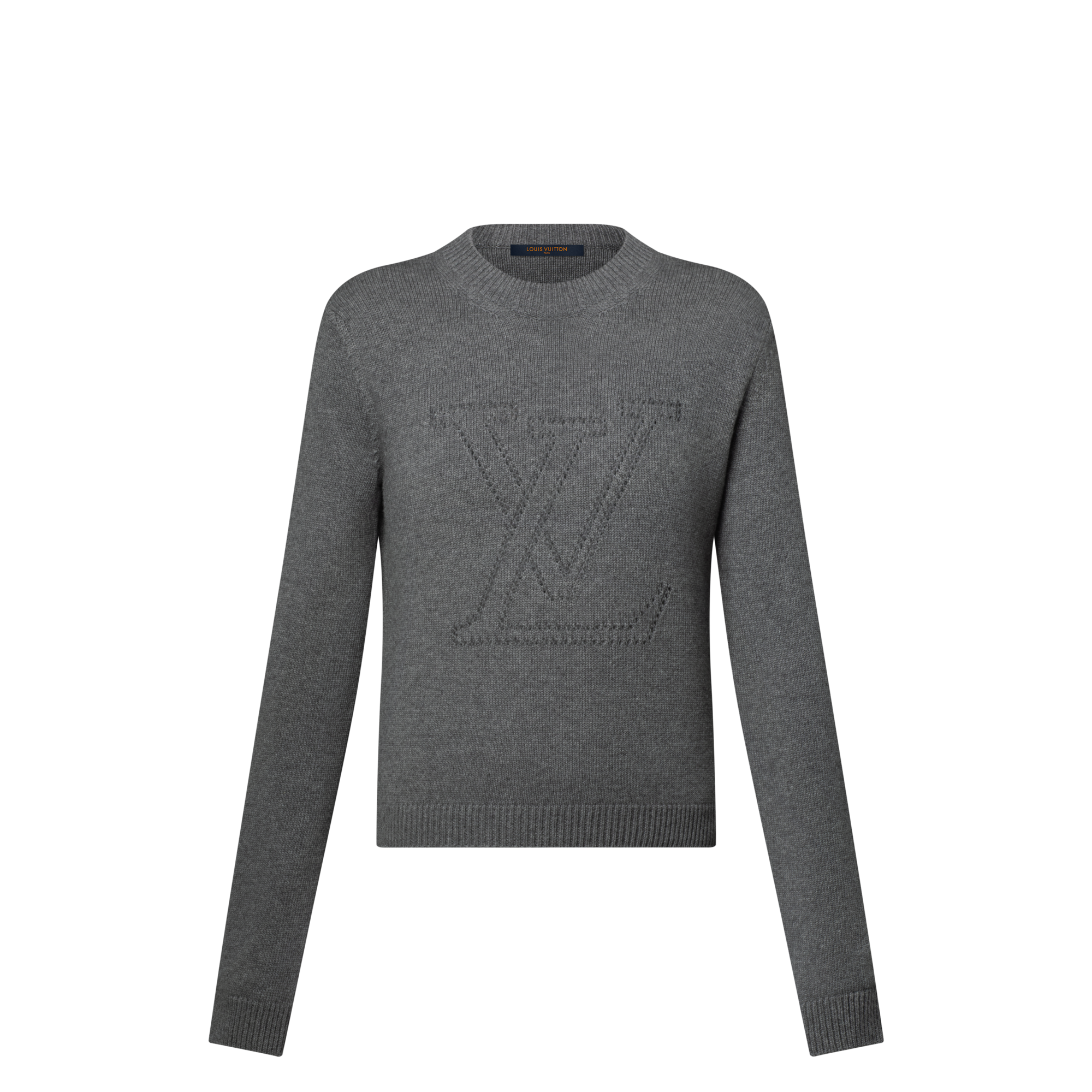 Pull à LV brodé  Femme Prêt-à-porter Maille | LOUIS VUITTON (Zoom produit)