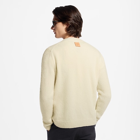 Pull à motif emblématique en intarsia Homme Prêt-à-porter Tout le prêt-à-porter | LOUIS VUITTON (Zoom produit)