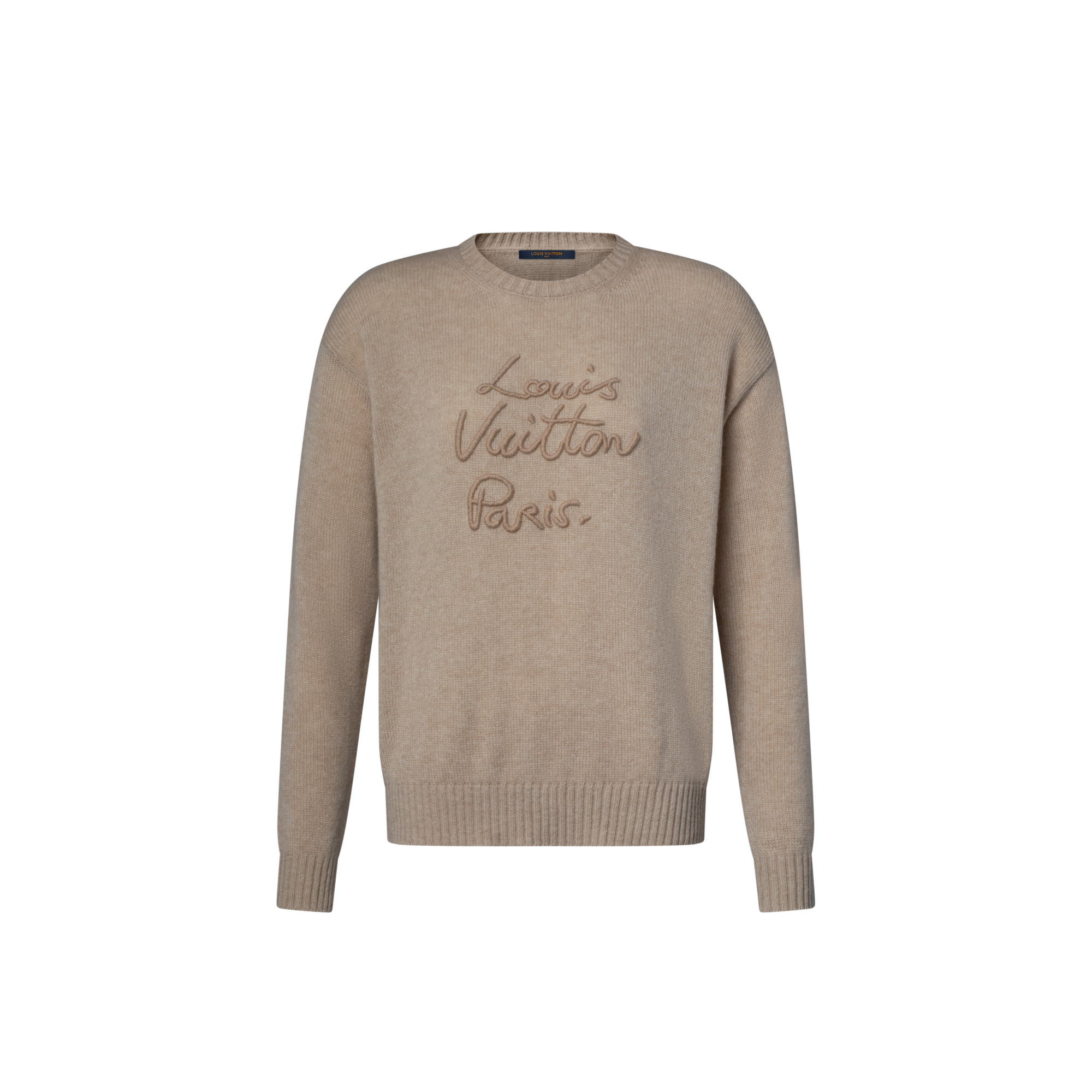 Pull à signature cursive  Femme Prêt-à-porter Maille | LOUIS VUITTON (Zoom produit)