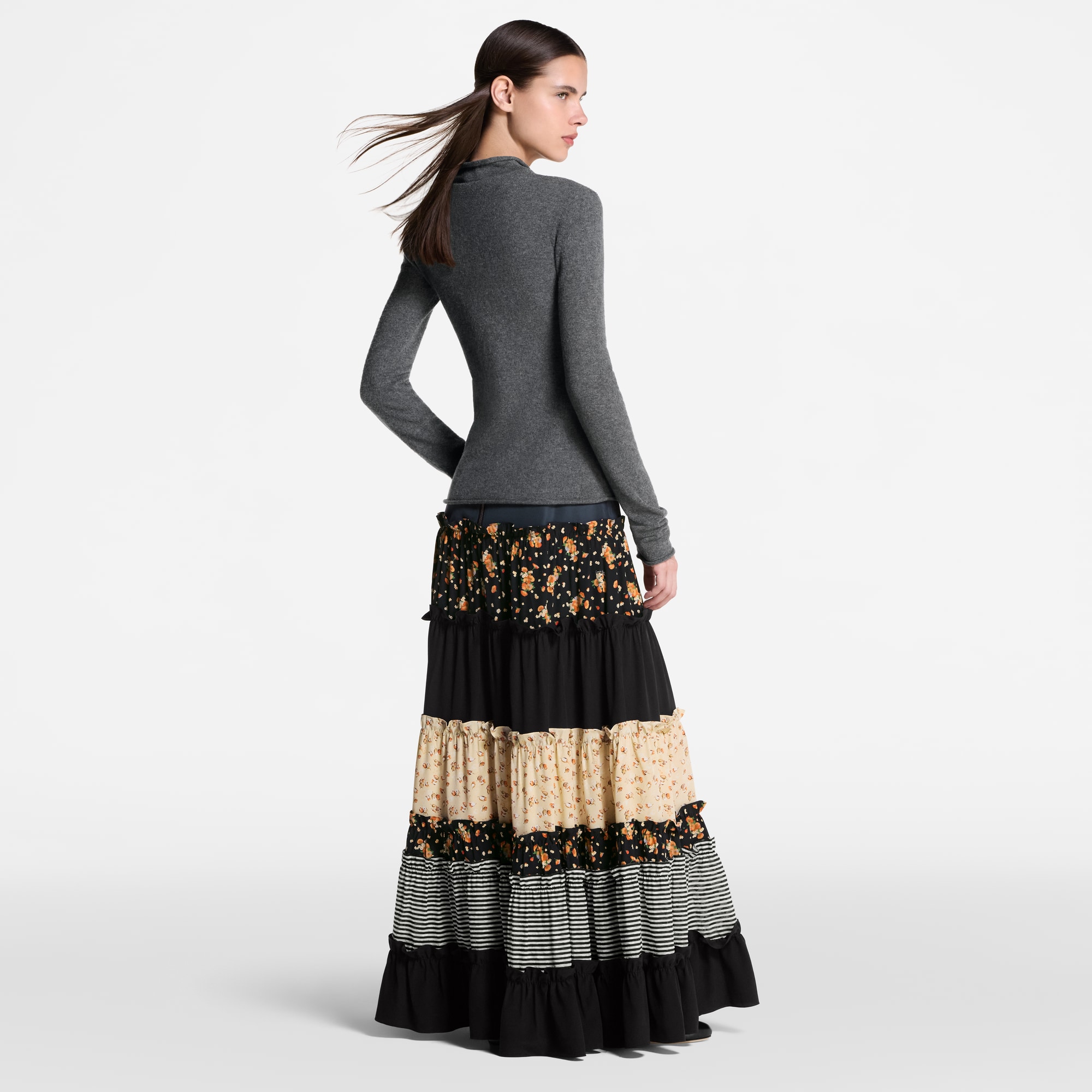 Pull à signature en maille brossée  Femme Prêt-à-porter Maille | LOUIS VUITTON (Zoom produit)