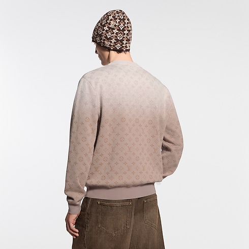 Pull col rond Monogram Homme Prêt-à-porter Tout le prêt-à-porter | LOUIS VUITTON (Zoom produit)