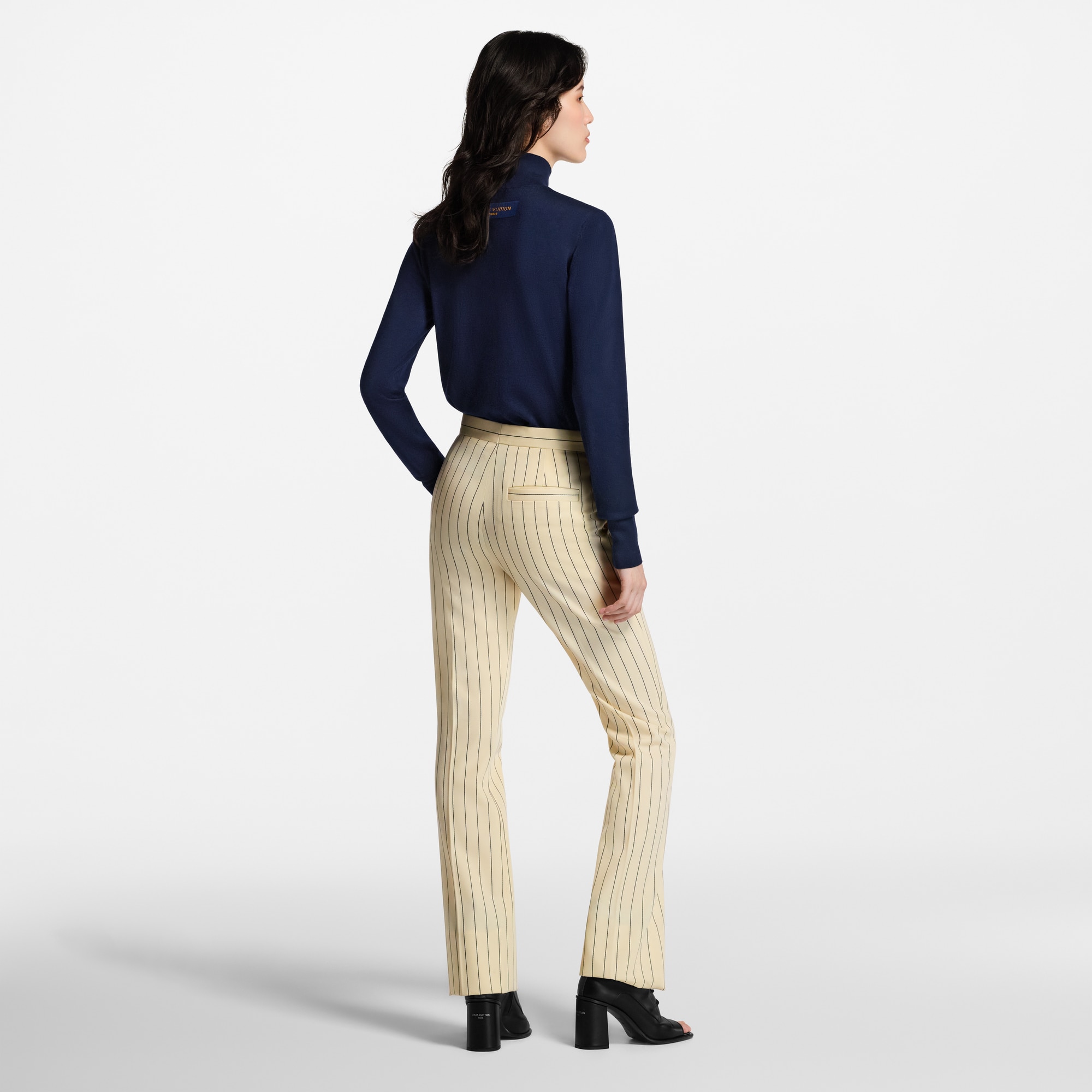 Pull col roulé à étiquette signée  Femme Prêt-à-porter Maille | LOUIS VUITTON (Zoom produit)