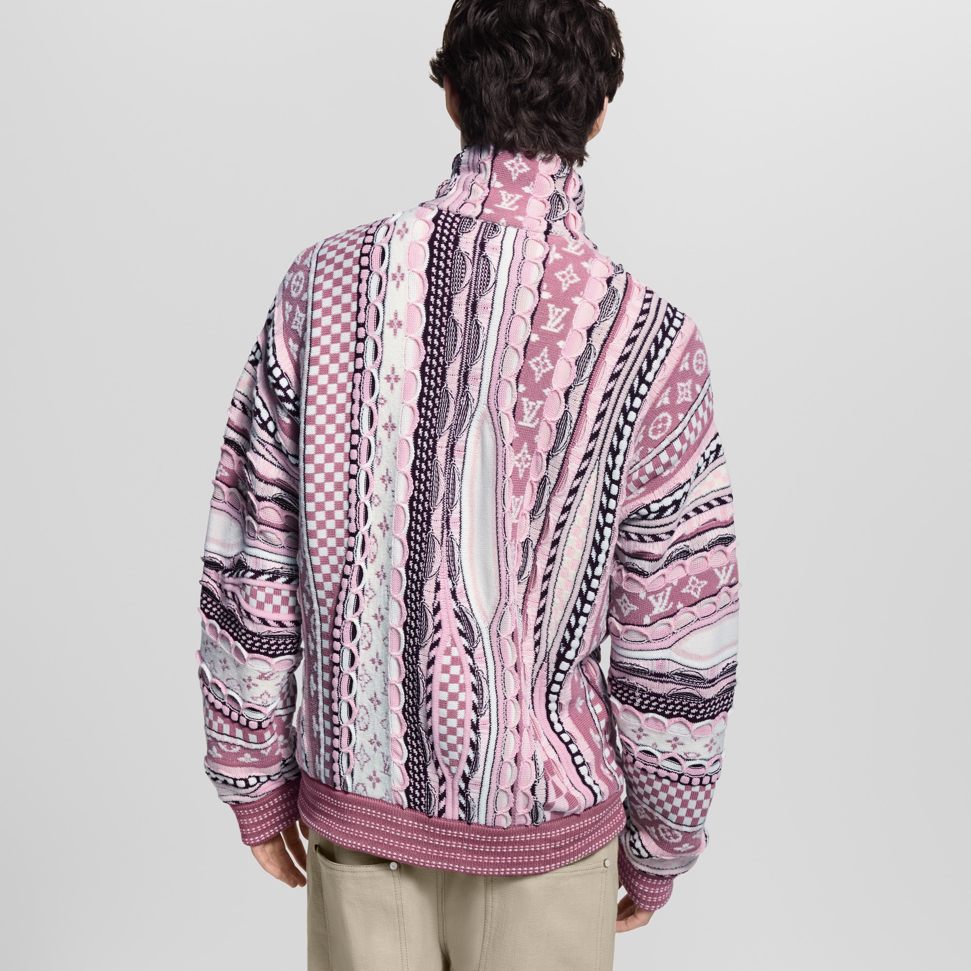 Pull demi-zippé  Homme Prêt-à-porter Tout le prêt-à-porter | LOUIS VUITTON (Zoom produit)