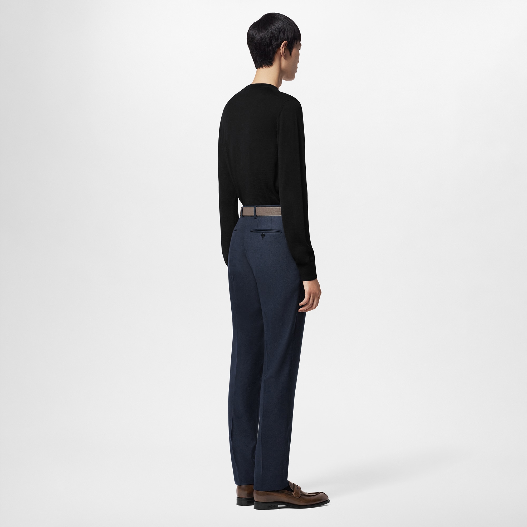 Pull en soie et cachemire  Homme Prêt-à-porter Maille et sweatshirts | LOUIS VUITTON (Zoom produit)