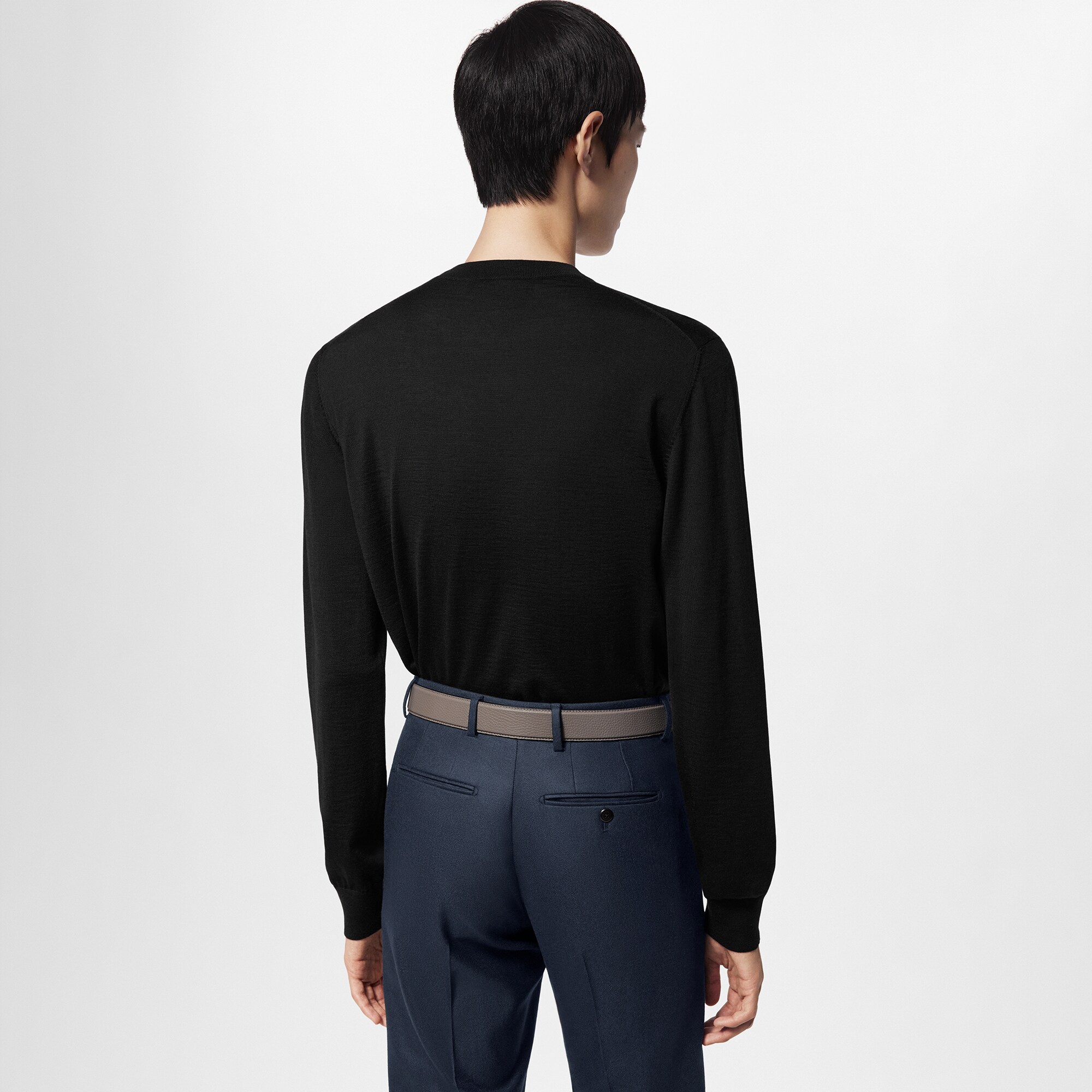 Pull en soie et cachemire  Homme Prêt-à-porter Maille et sweatshirts | LOUIS VUITTON (Zoom produit)
