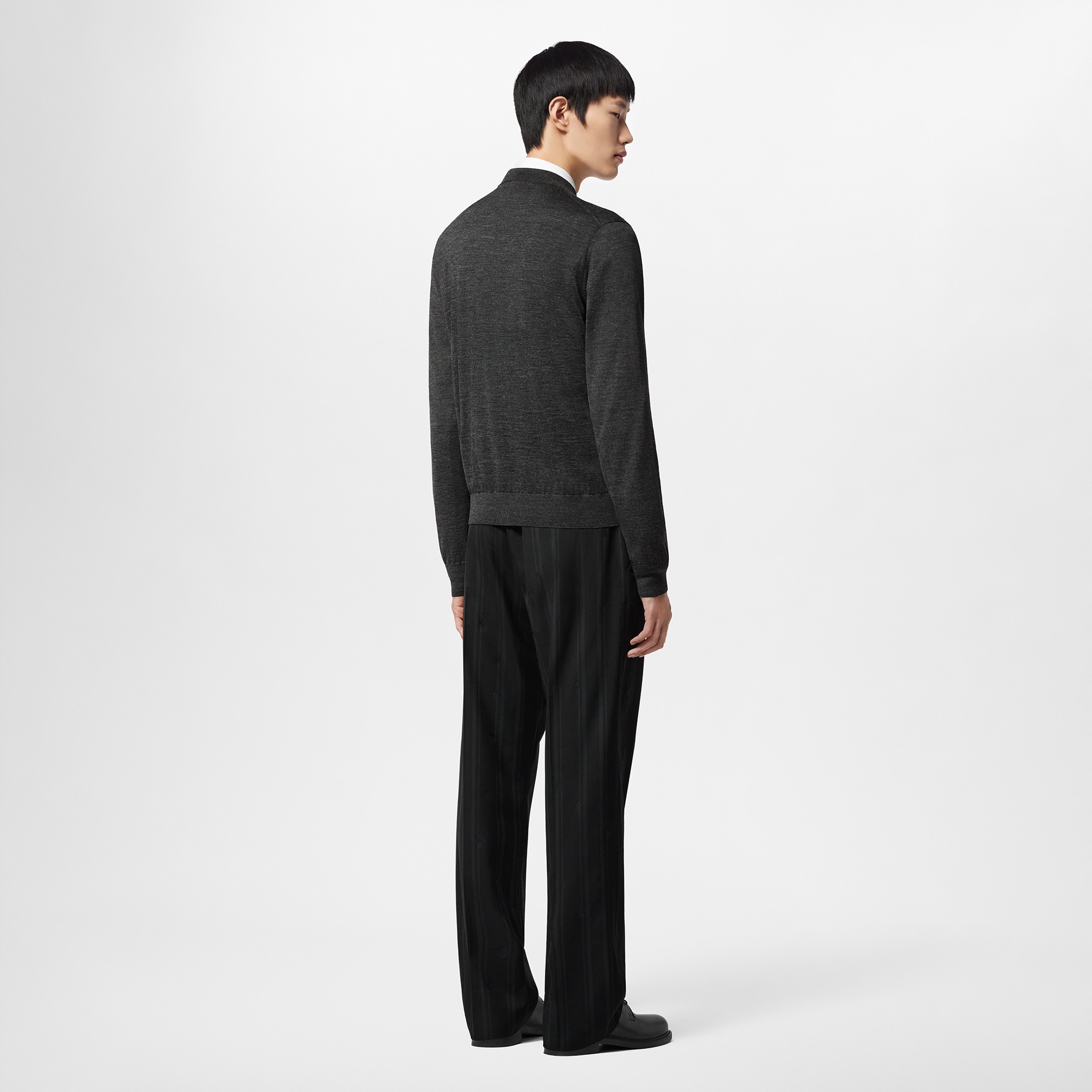 Pull en soie et cachemire  Homme Prêt-à-porter Maille et sweatshirts | LOUIS VUITTON (Zoom produit)