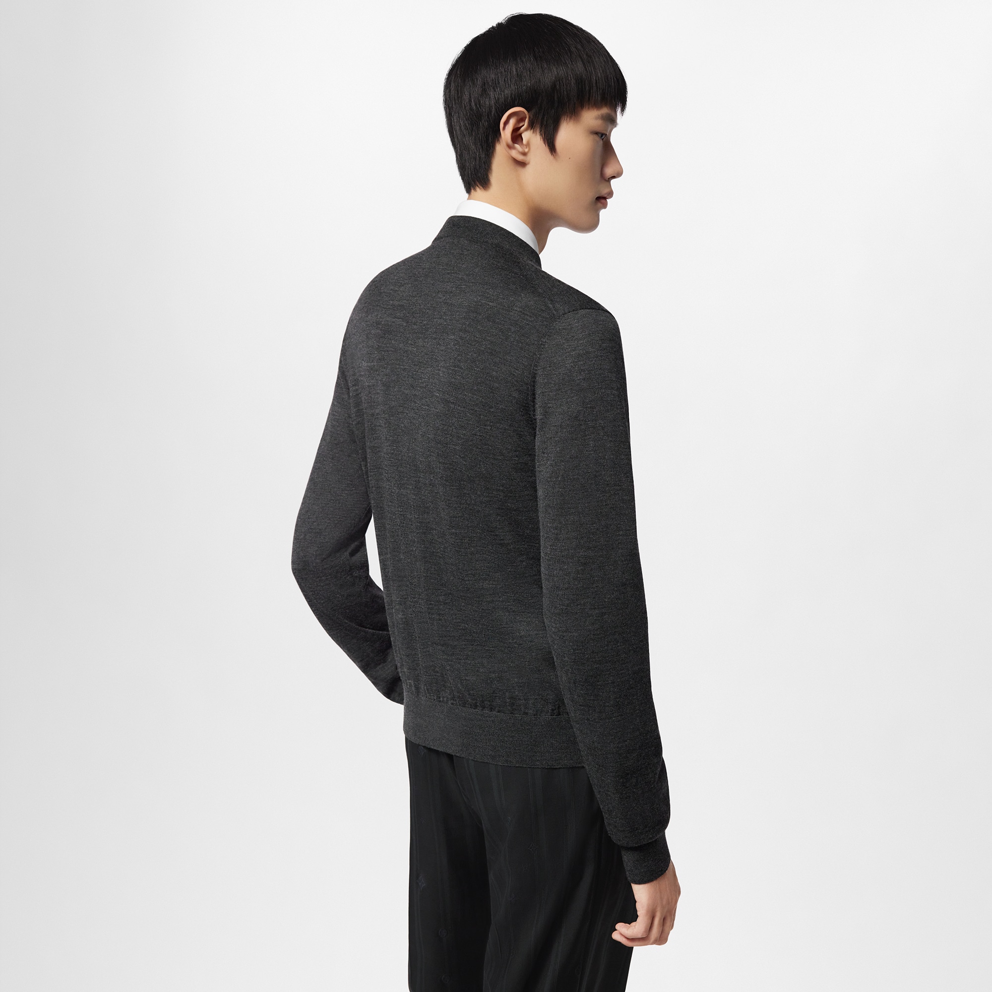 Pull en soie et cachemire  Homme Prêt-à-porter Maille et sweatshirts | LOUIS VUITTON (Zoom produit)