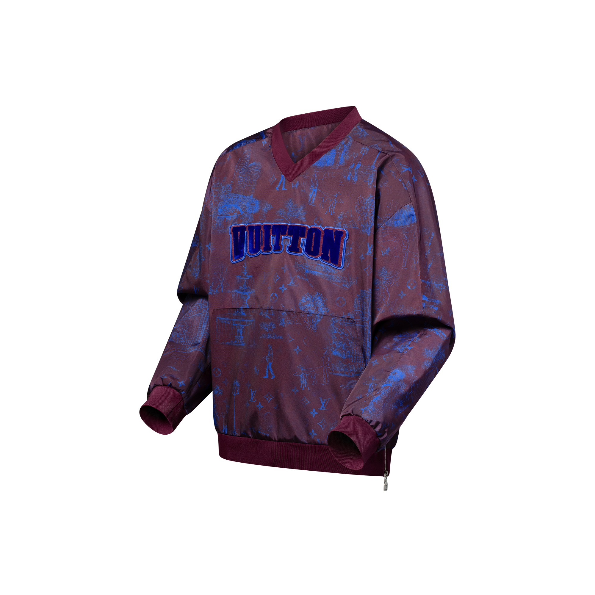 Pull imprimé en nylon  Homme Prêt-à-porter Tout le prêt-à-porter | LOUIS VUITTON (Zoom produit)