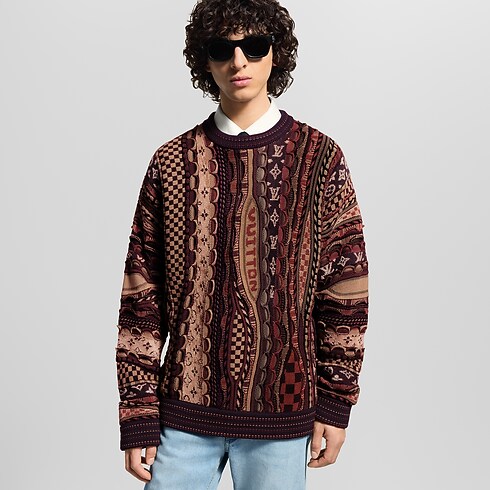 Pull manches longues Homme Prêt-à-porter Tout le prêt-à-porter | LOUIS VUITTON (Zoom produit)