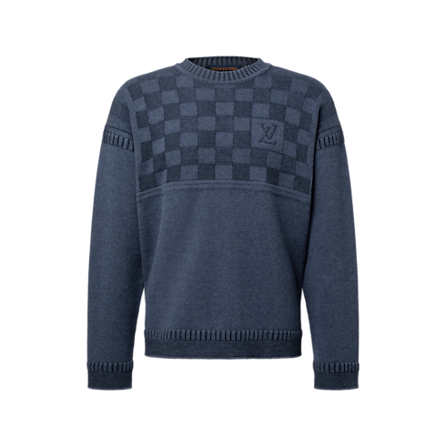 Pull manches longues graphique vue de face