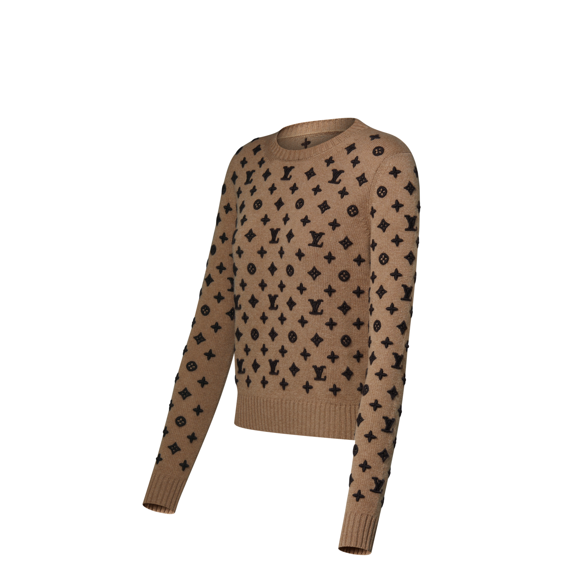 Pull Monogram en cachemire  Femme Prêt-à-porter Maille | LOUIS VUITTON (Zoom produit)