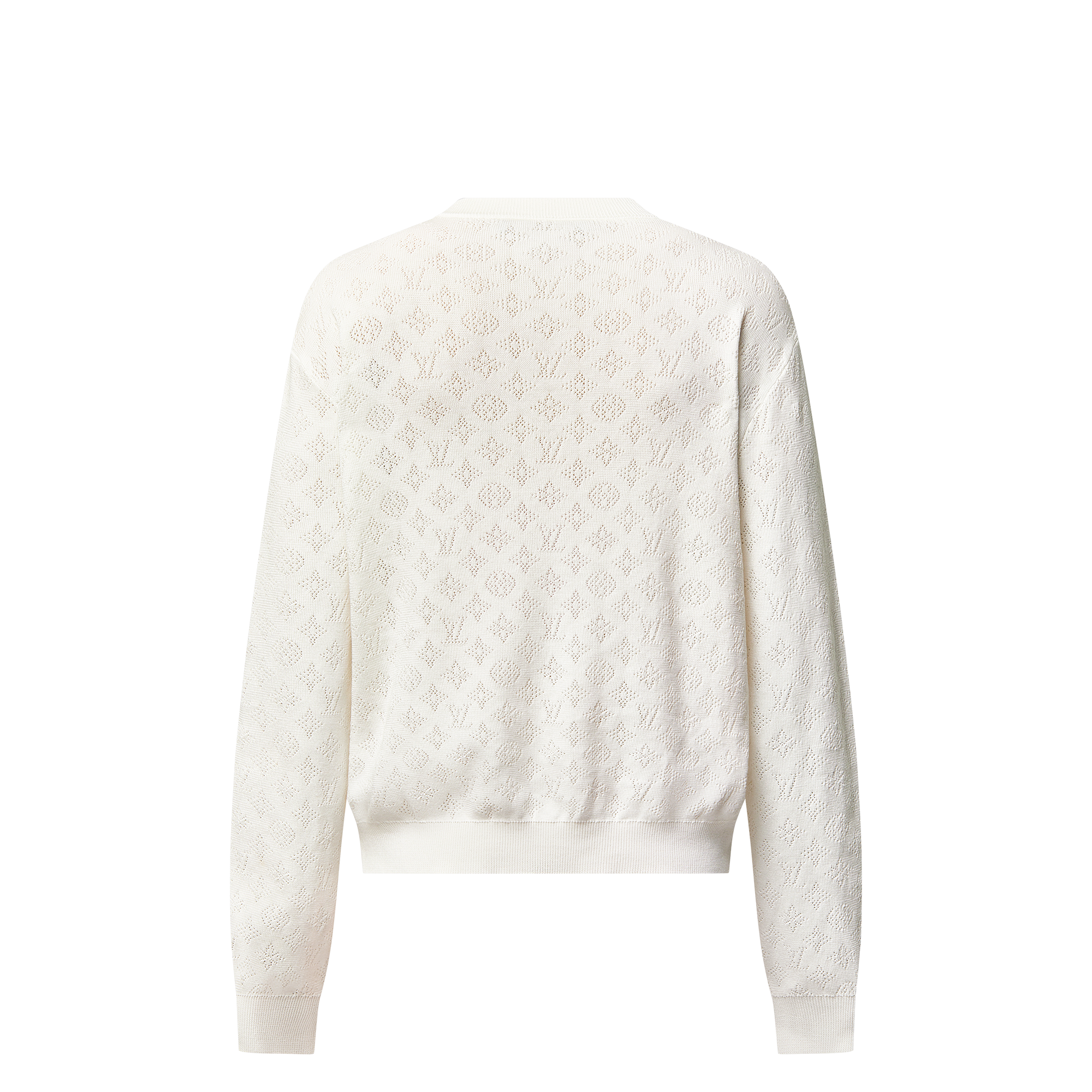 Pull Monogram en pointelle de coton  Homme Prêt-à-porter Tout le prêt-à-porter | LOUIS VUITTON (Zoom produit)