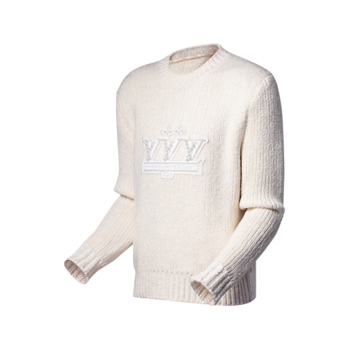 Pull ornementé en soie Homme Prêt-à-porter Tout le prêt-à-porter | LOUIS VUITTON (Zoom produit)