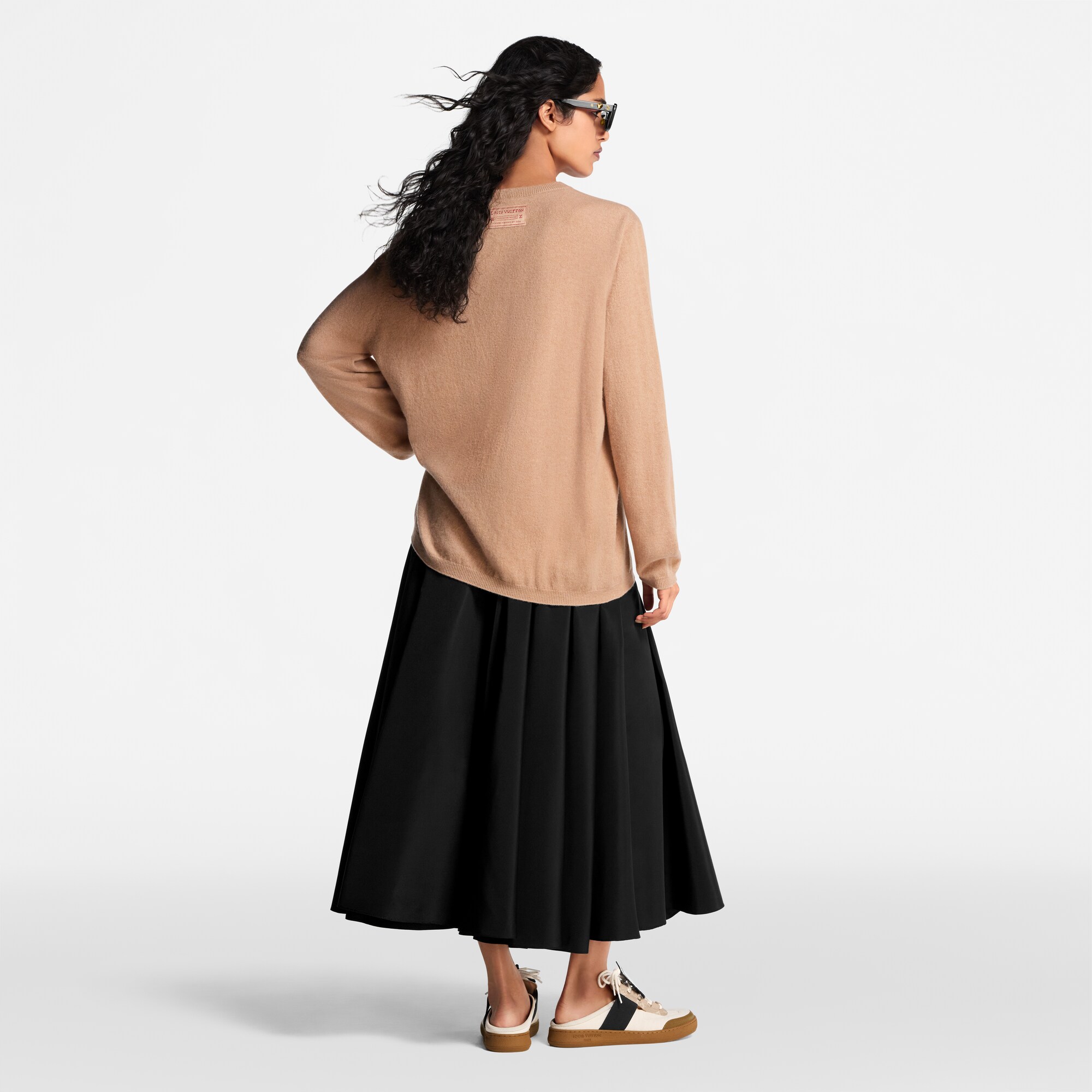 Pull sans coutures en cachemire  Femme Prêt-à-porter Maille | LOUIS VUITTON (Zoom produit)