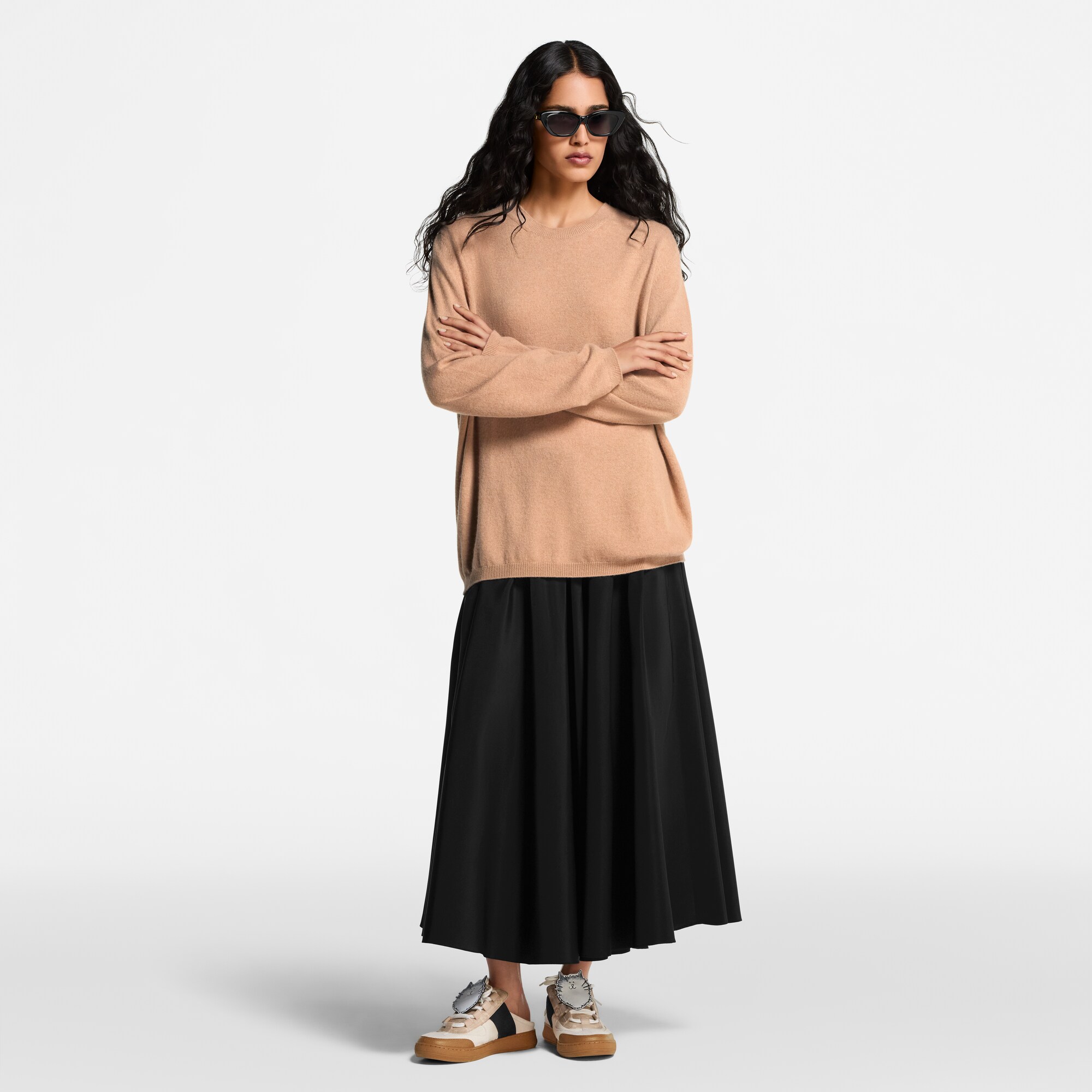 Pull sans coutures en cachemire  Femme Prêt-à-porter Maille | LOUIS VUITTON (Zoom produit)